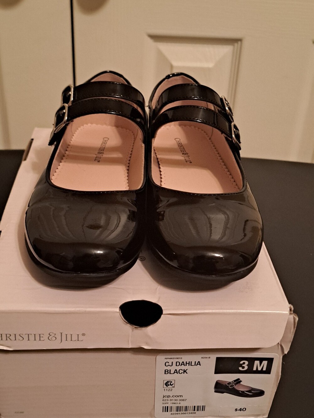 Girls' Black Patent Mary Jane Shoes - CJ Dahlia Good preloved condition.